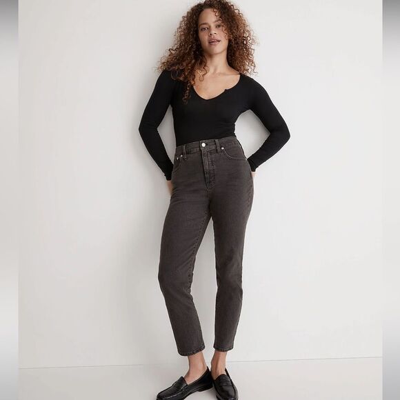 Madewell NWT The Perfect Vintage High Rise Jeans Size 25 in Lunar Wash - Picture 2 of 10